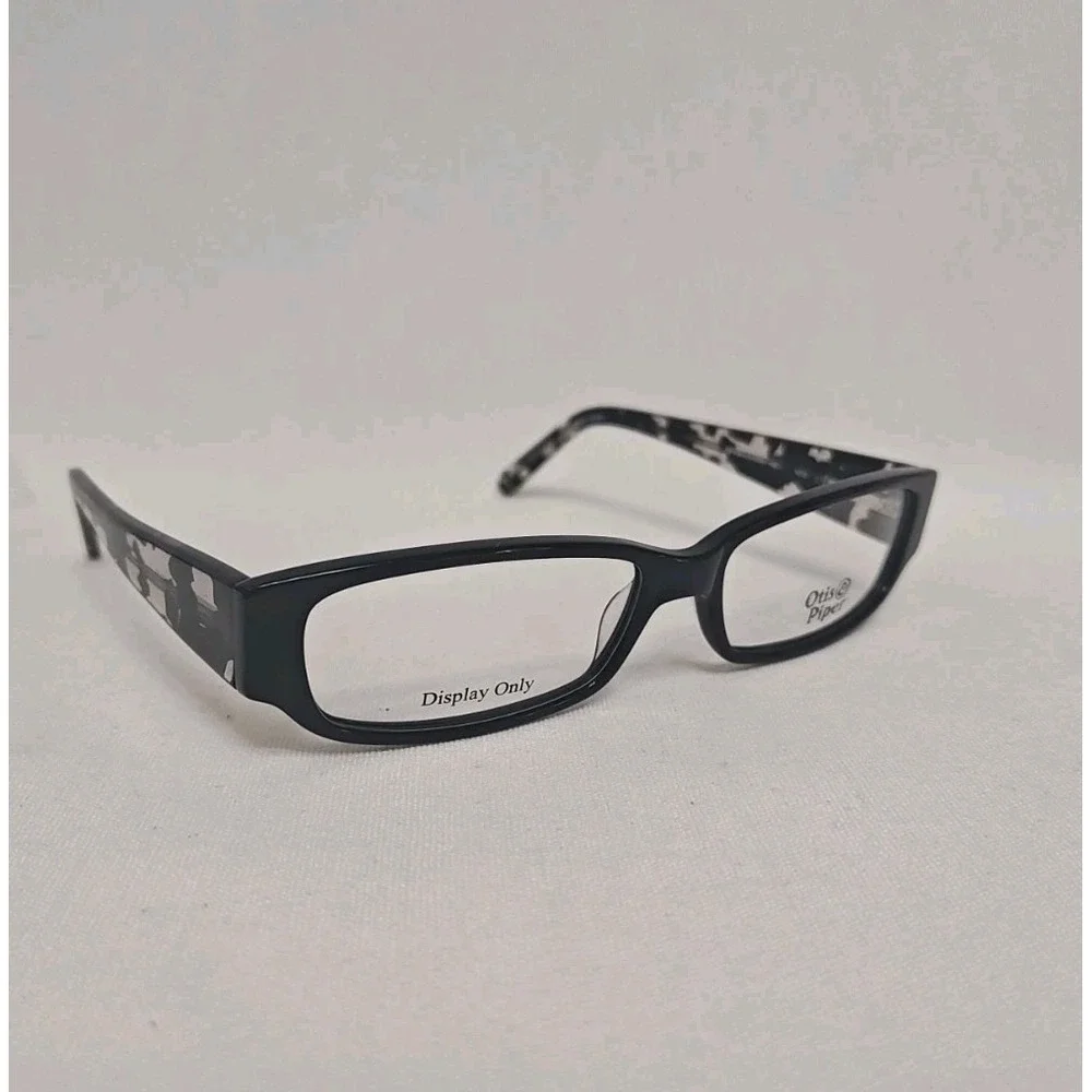 Otis and Piper‎ OP5004 001 53 15 135 Black Demi Eyeglasses Frames Plastic New
